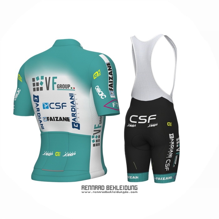 2024 Fahrradbekleidung Bardiani Csf Faizane Hellblau Trikot Kurzarm Und Tragerhose